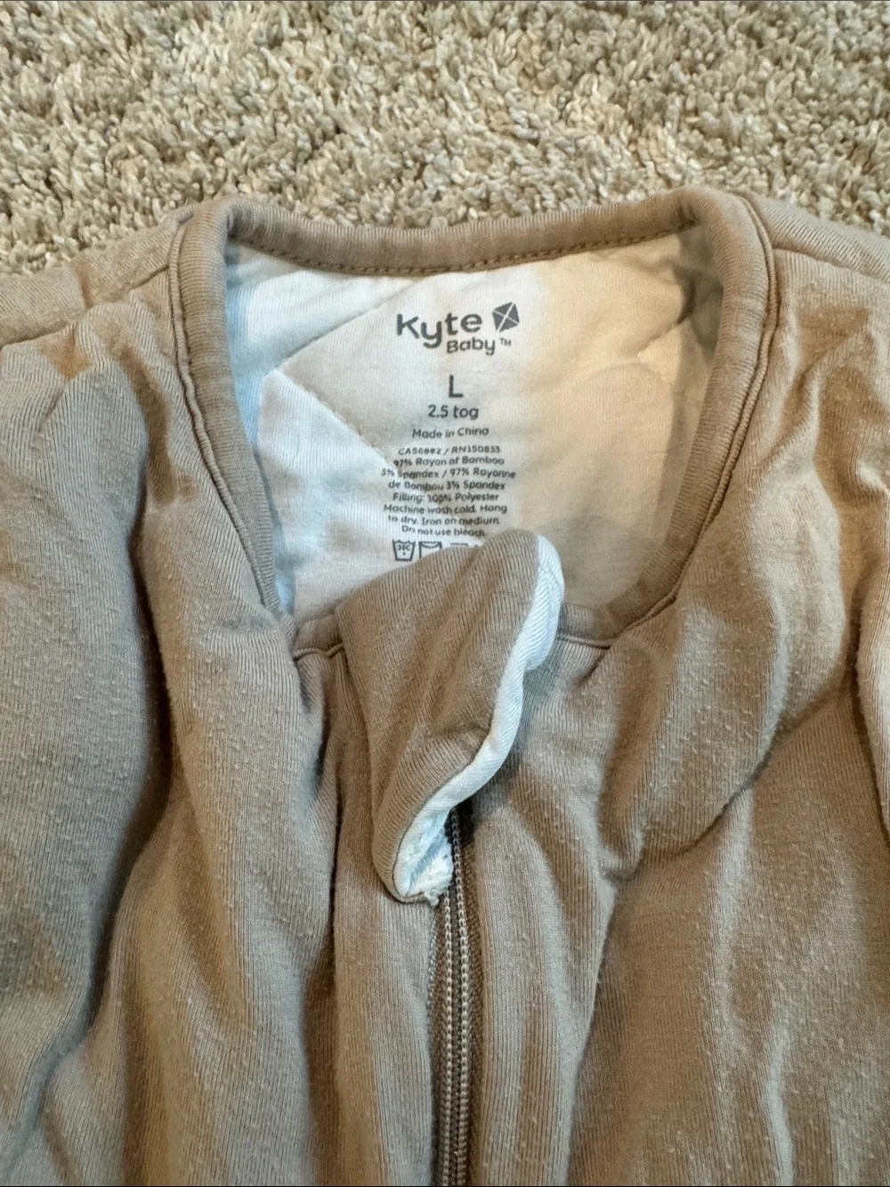 Kyte Baby Sleep Bag Walker- 2.5 tog Large